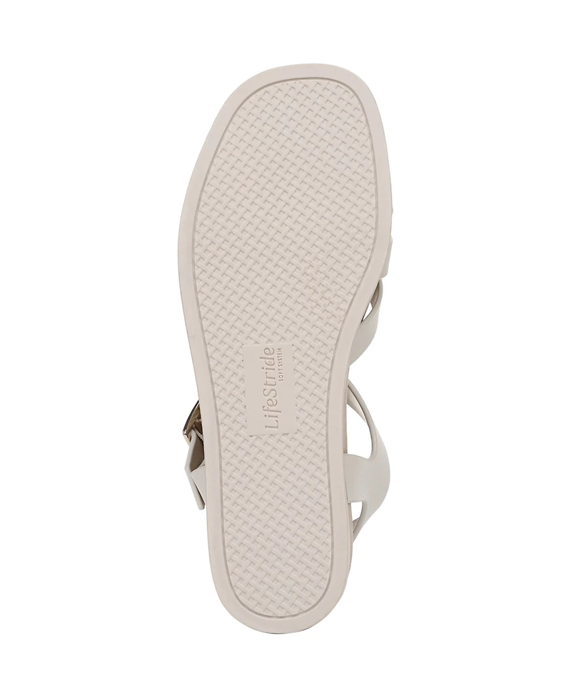 LifeStride Women's Grandiose Strappy Sandals