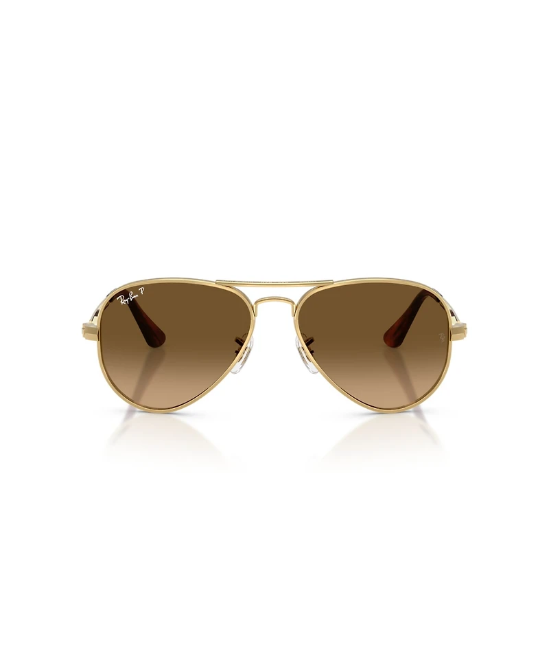 Ray-Ban Unisex Polarized Sunglasses, Aviator Max RB3925