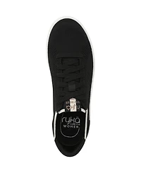 Ryka Women's Viv Next Knit Court Inspired Lace Up Sneakers