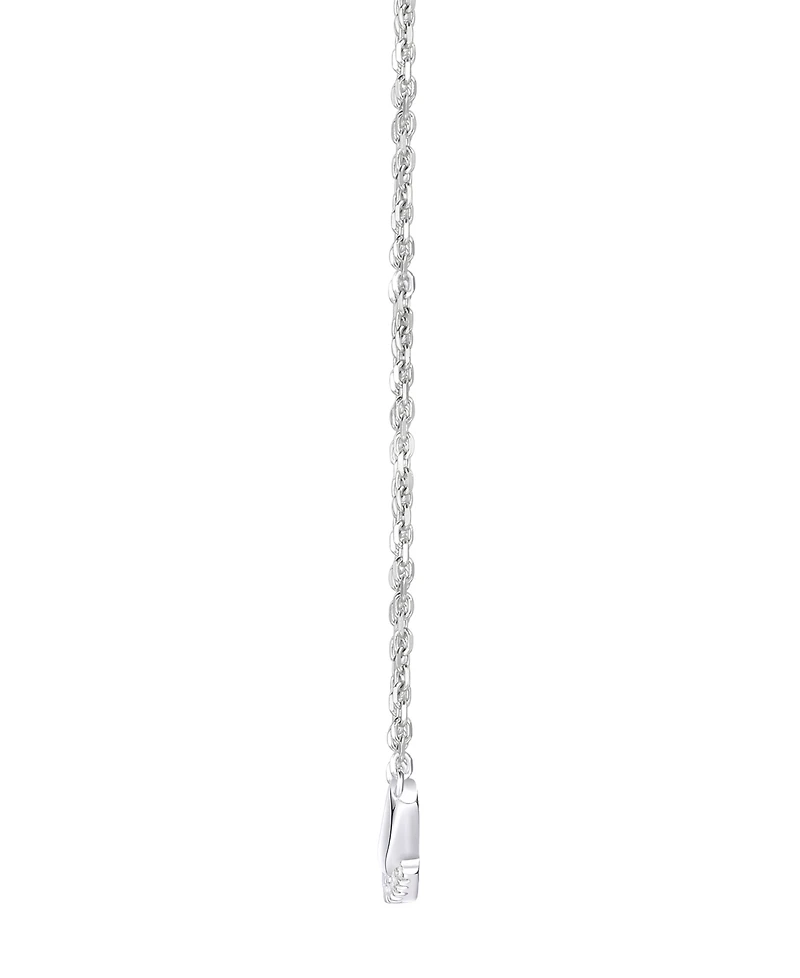Macy's Diamond Necklace (1/5 ct. t.w.) in Sterling Silver