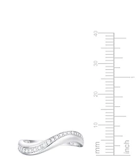Macy's Diamond Ring (1/4 ct. t.w.) in Sterling Silver