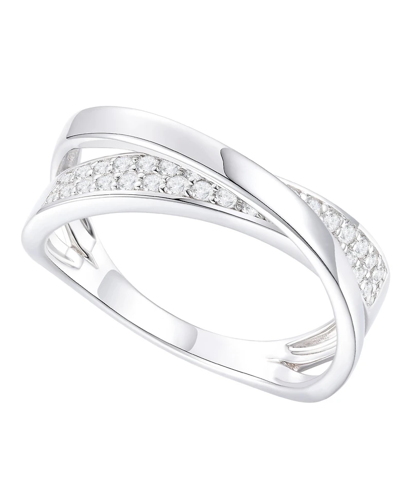 Macy's Diamond Ring (1/3 ct. t.w.) in Sterling Silver