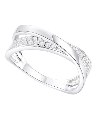 Macy's Diamond Ring (1/3 ct. t.w.) in Sterling Silver
