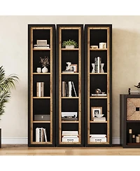 Tribesigns Kitchen Pantry 5-Tier Narrow Extra Tall Shelf With Open Cubes, Freestanding Modern Storage Shelf.