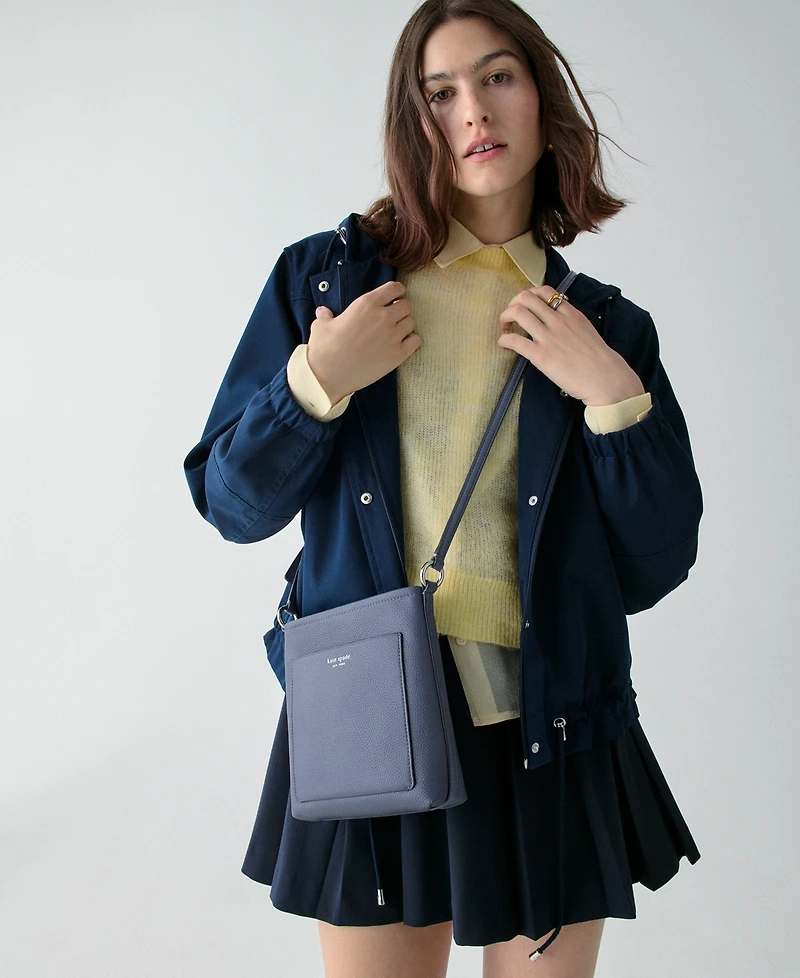 kate spade new york Ava Pebbled Leather Mini Crossbody Bag