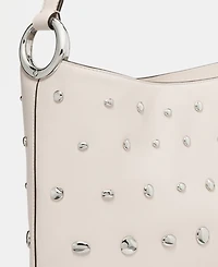 kate spade new york Halo Studded Fine Grain Leather Bucket Bag