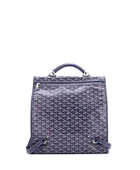 Pre-Owned Goyard Saint Leger Briefcase Backpack Coated Canvas