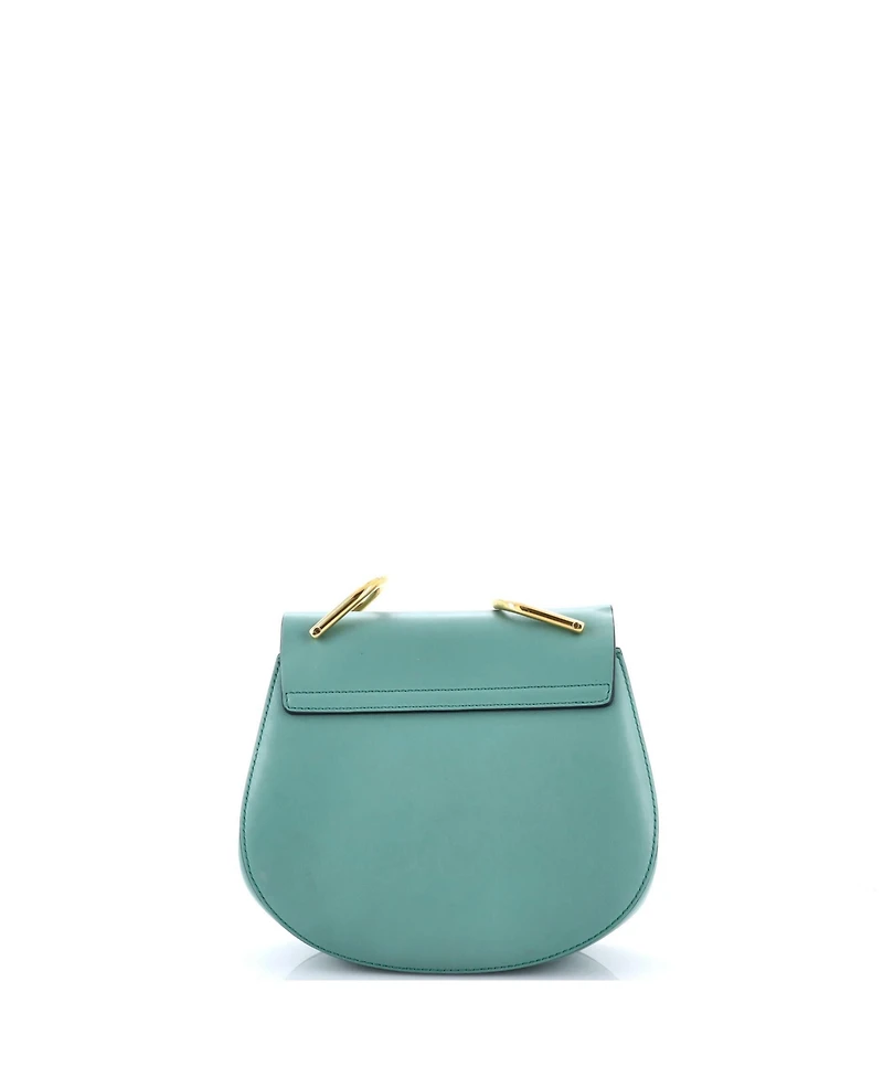 Pre-Owned Chloe Mini Drew Crossbody Bag Leather and Suede