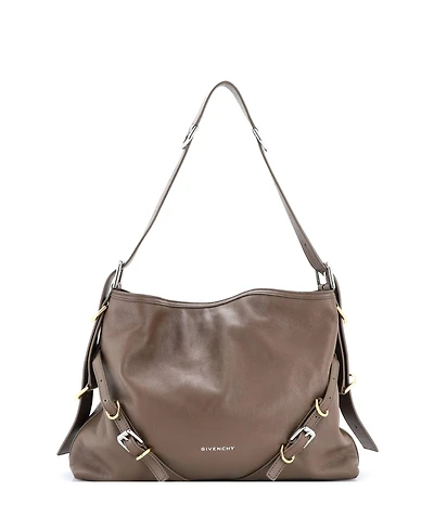 Pre-Owned Givenchy Medium Voyou Hobo Leather
