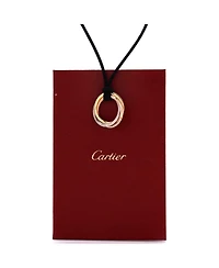 Pre-Owned Cartier Trinity on Cord Necklace