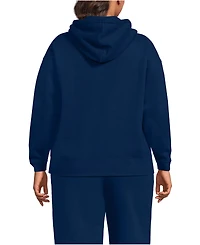 Lands' End Plus Serious Sweats Hooded Sweatshirt