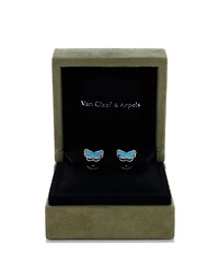 Pre-Owned Van Cleef & Arpels Sweet Alhambra Butterfly Stud Earrings