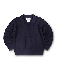 Florence Eiseman Toddler Boys Polo Cable Sweater