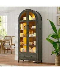 Vlsrka Vanity Makeup Desk with Mirror and Lights