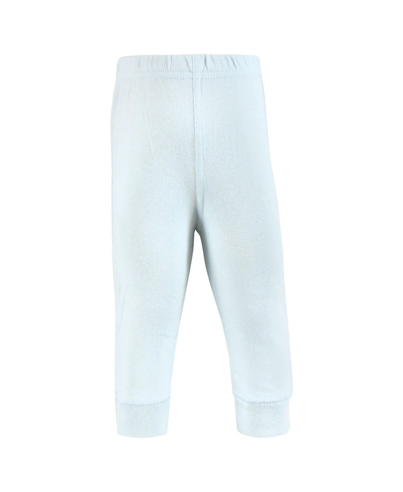 Hudson Baby Baby Girls Hudson Cotton Pants and Leggings, Soft Rainbow, 9-12 Months