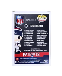 Funko New England Patriots Nfl 2016 Pop Vinyl Figure | Tom Brady Graded Afa 9.0