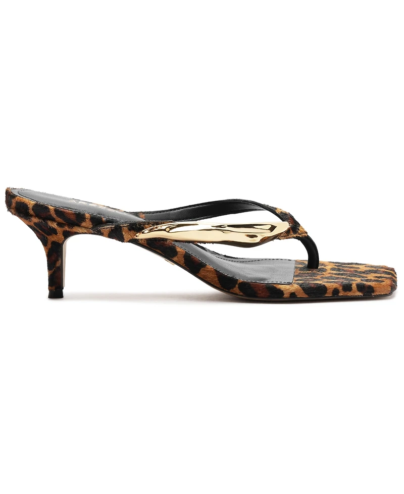 Arezzo Women's Gracey Mid Stiletto Heel Sandals