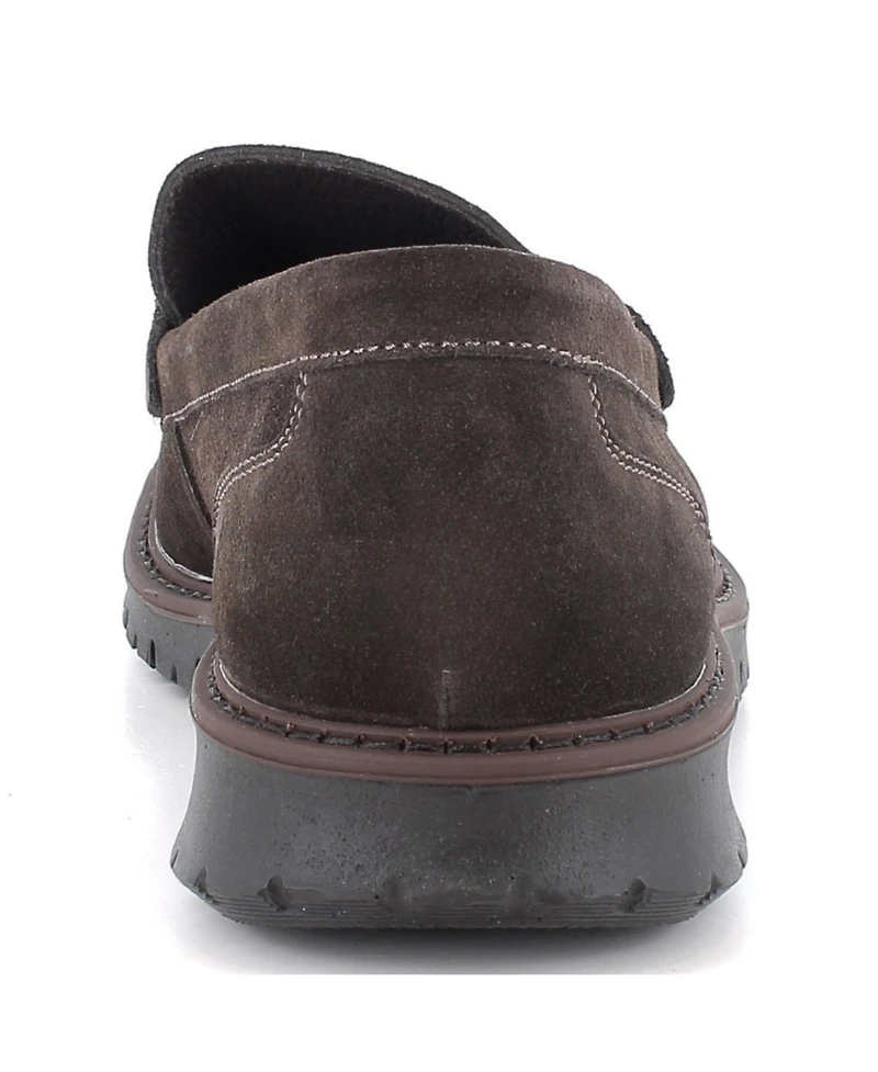 Alpine Swiss Men's Mateo Made Italy Suede Penny Loafers