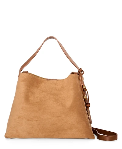 Like Dreams Solace Suede Top Handle Small Satchel Bag