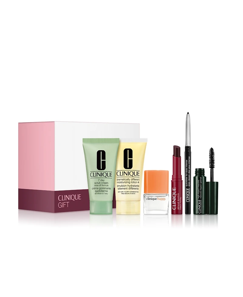 Free 5-Pc. Clinique Gift with any $55 Clinique purchase.