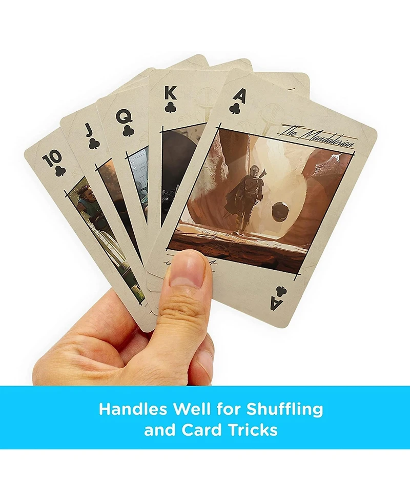 Nmr DistributionStar Wars Art of the Mandalorian Playing Cards