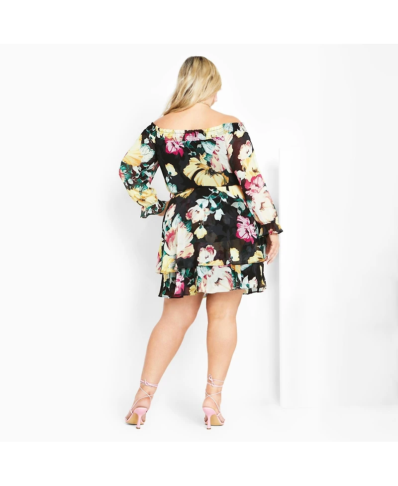 City Chic Women's Athena Dress