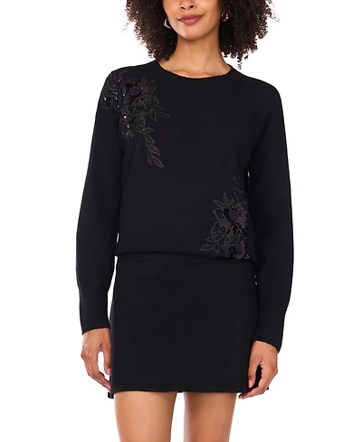 Vince Camuto Women's Embellished Sweater