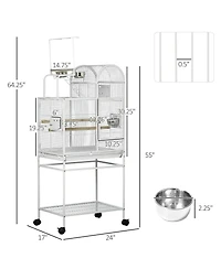 PawHut Large Parrot Cage, Cockatiels, Parakeets & Other Birds