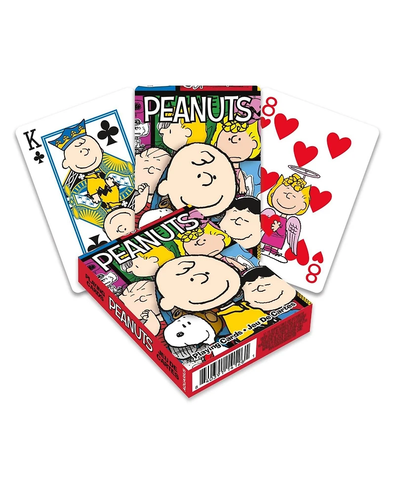 Nmr Distribution Peanuts Cast Playing Cards | 52 Card Deck + 2 Jokers