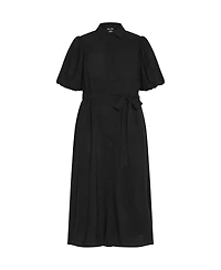 City Chic Women's Davina Plain Dress