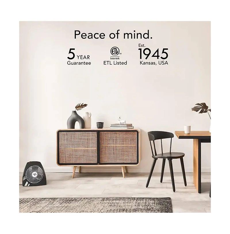 Vornado Air Whole Room Space Heater with Advanced Safety Features