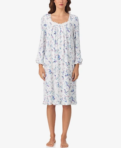 Eileen West Women's Long Sleeve Ballet Nightgown