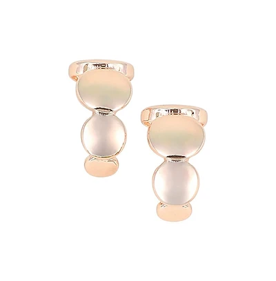 Women's The Orb Hoop Earrings - Rose Gold