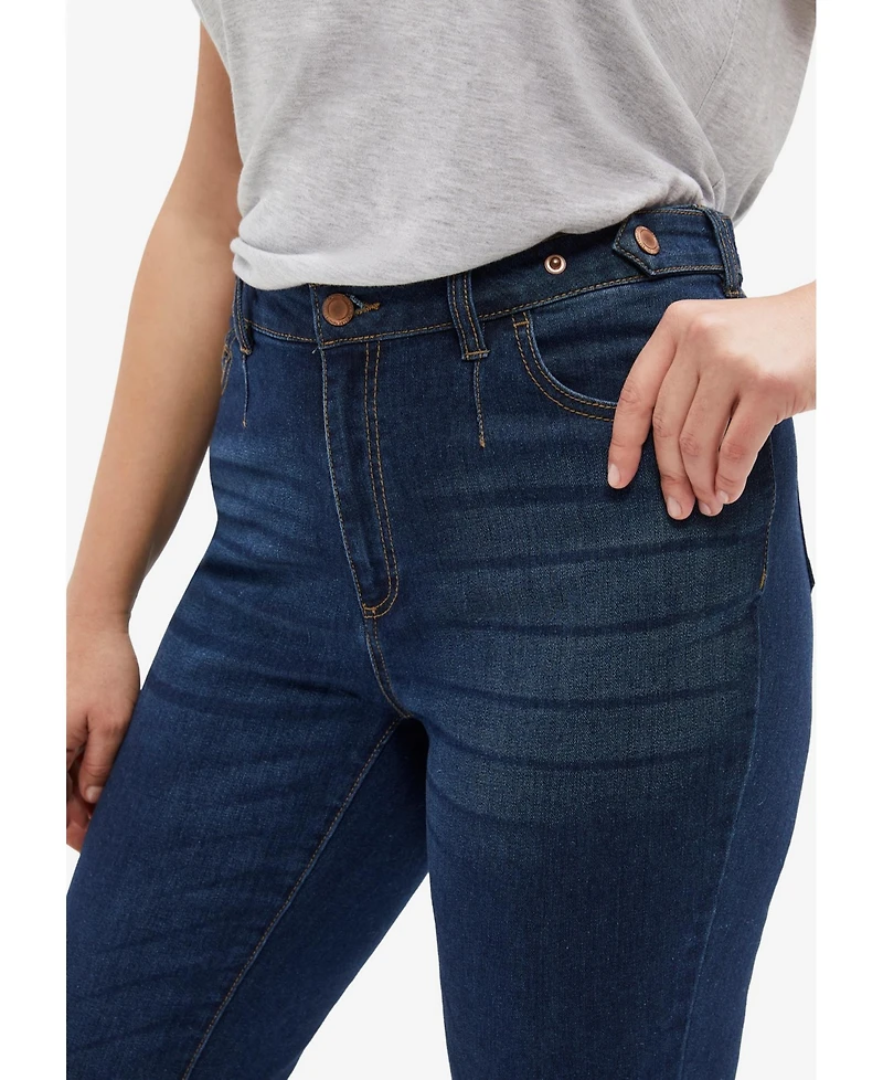 ellos Women's Straight Stretch Jeans