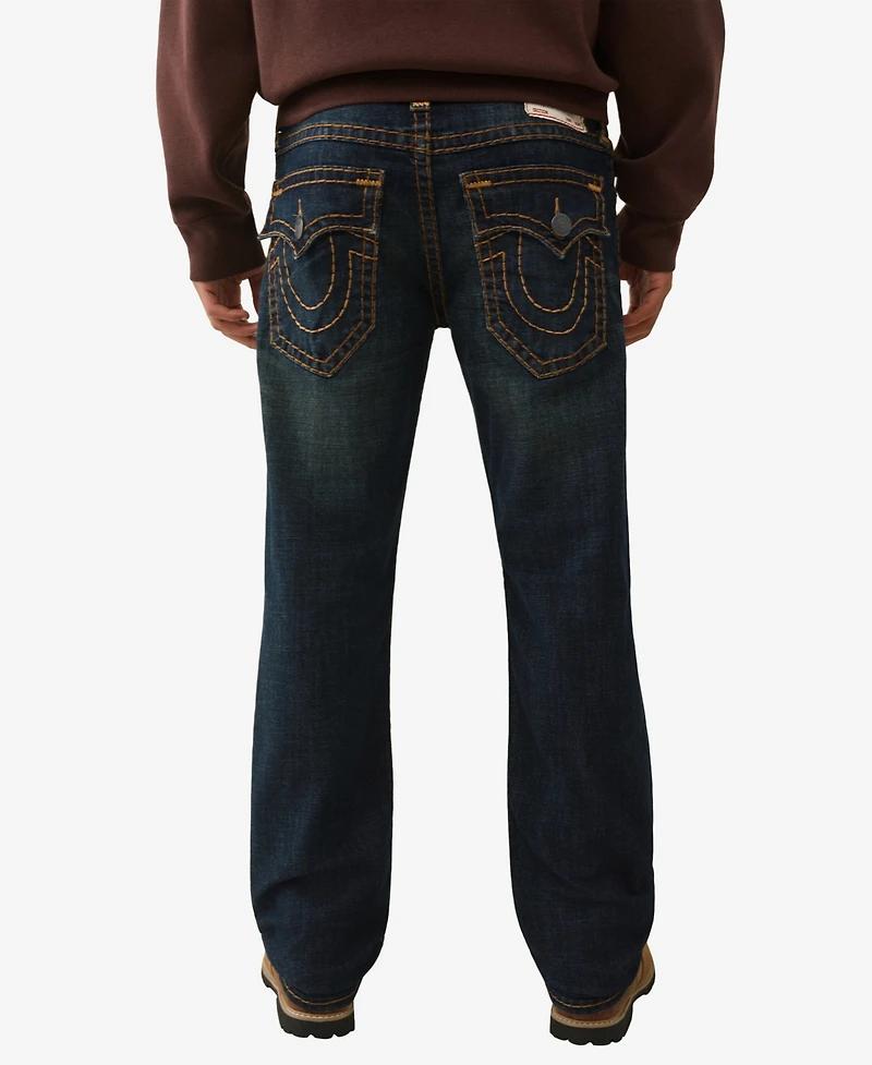 True Religion Men's Super T-Stitch Straight-Fit Jeans