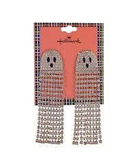 Hallmark Clear Stone Ghost Earrings