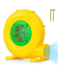 480W Bounce House Blower with Handle and Ground Stakes