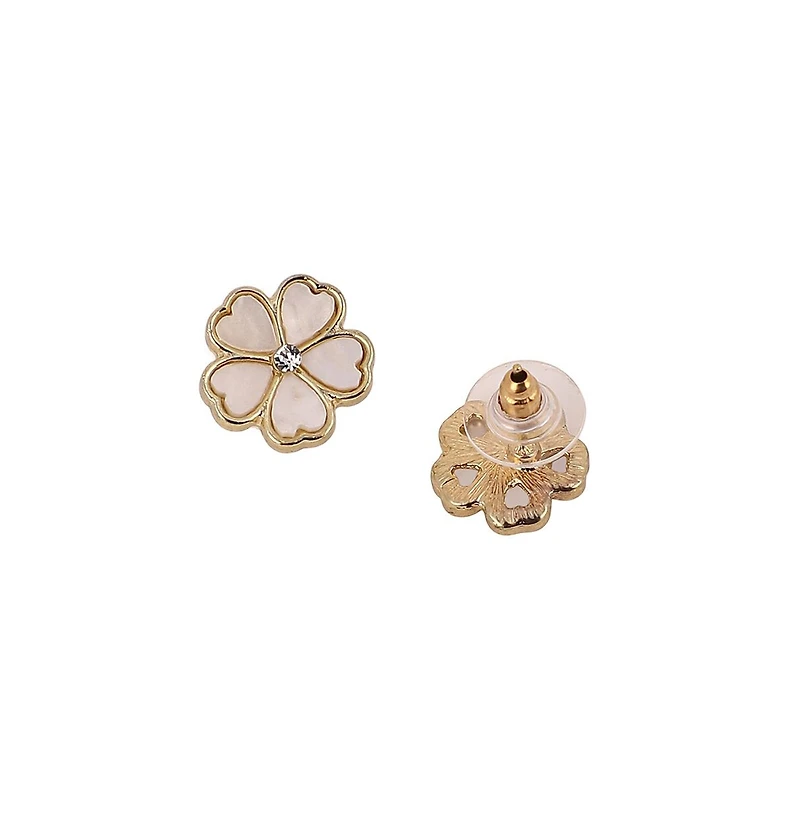 Women's The Cosmos Stud Earrings - Ivory White