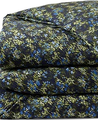 Lands' End 300 Thread Count Cotton Smooth Percale Duvet Bed Cover