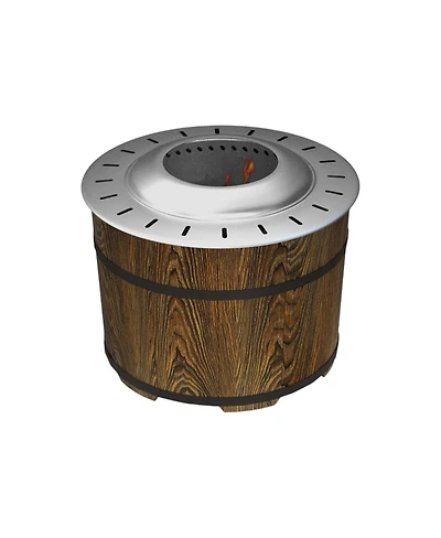 Slickblue Modern Outdoor Fire Pit for Patio, Garden, or Relaxing Evenings