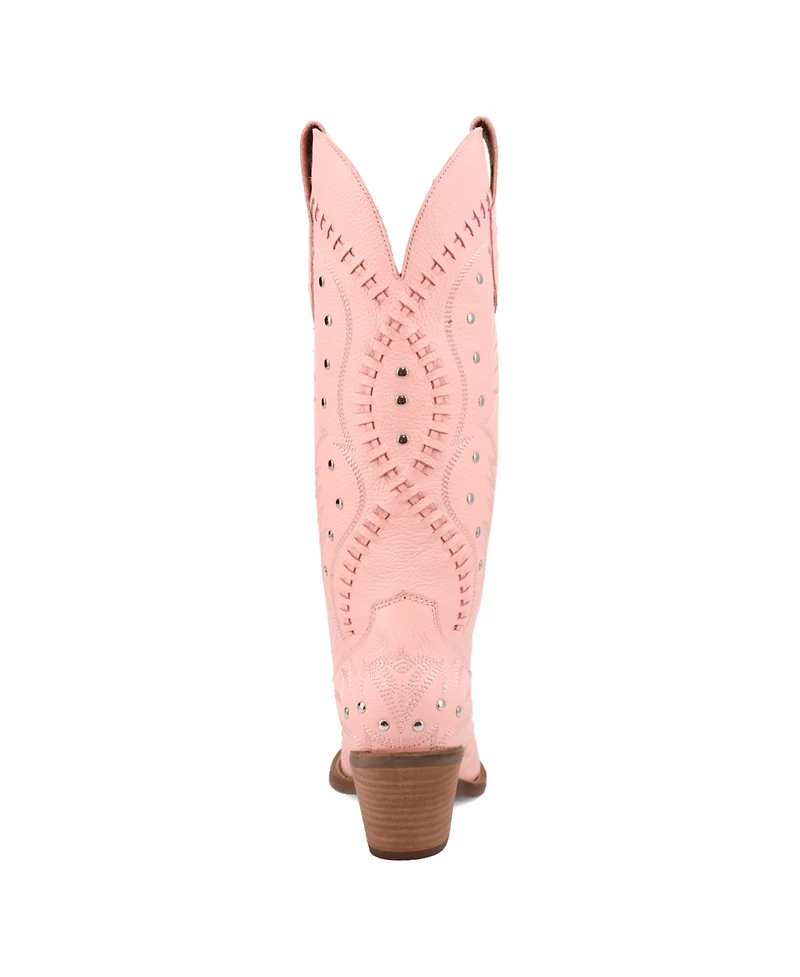 Dingo Women's Pretty 'n Pink Leather Boot