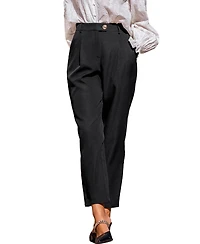 Cupshe Women's Hit Refresh Black Pants