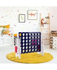 Sugift Jumbo 4 in a Row 4-to-Score Giant Game Set-White