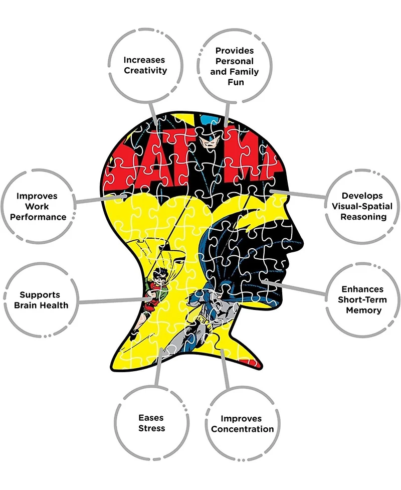 Nmr Distribution Dc Comics 500 Piece Jigsaw Puzzles | Set of 3
