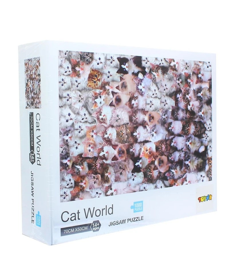 Shantou South Toys Factory Cat World 1000 Piece Jigsaw Puzzle