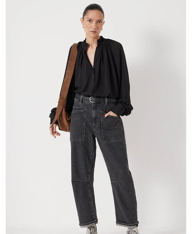 Hush Women's Fleur Floaty Chiffon Blouse