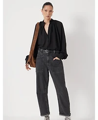 Hush Women's Fleur Floaty Chiffon Blouse