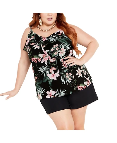 City Chic Women's Nicole Print Cami