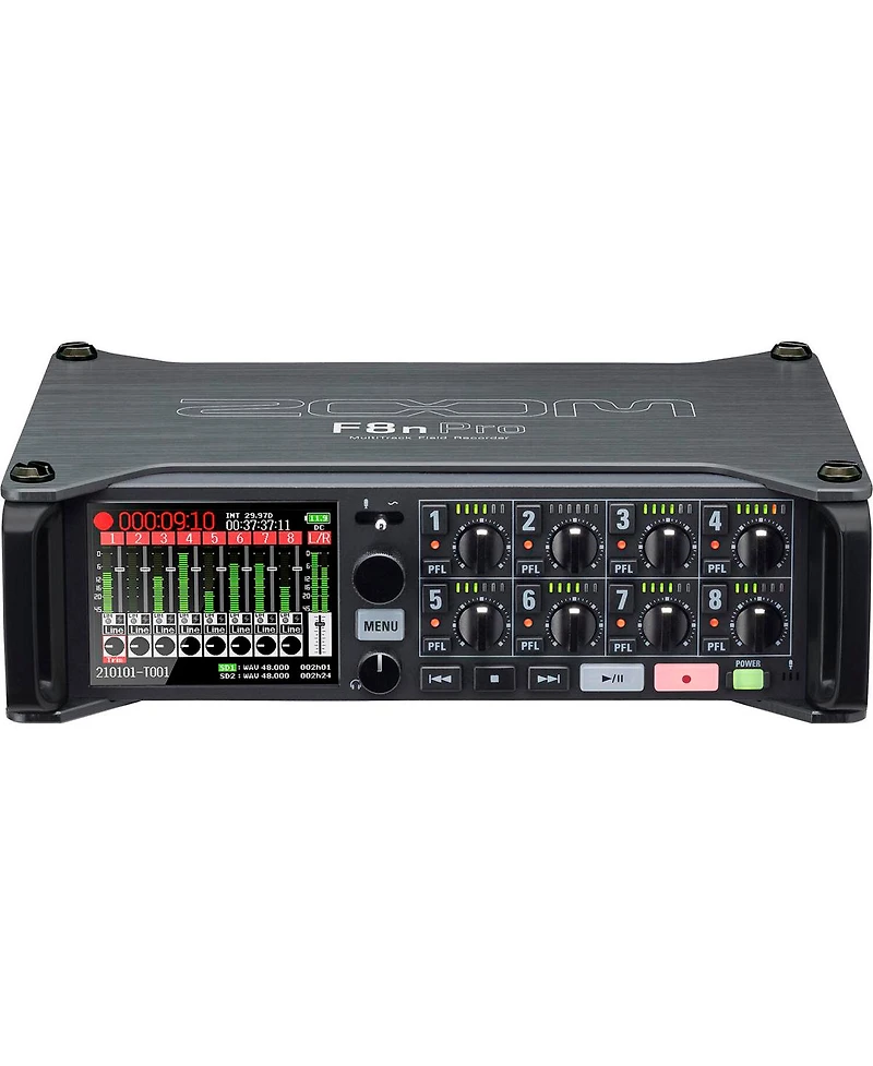 Zoom F8n Pro 8-Channel Multi-Track Field Recorder