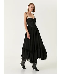 Pcfg Women's Nylon Swan Dress